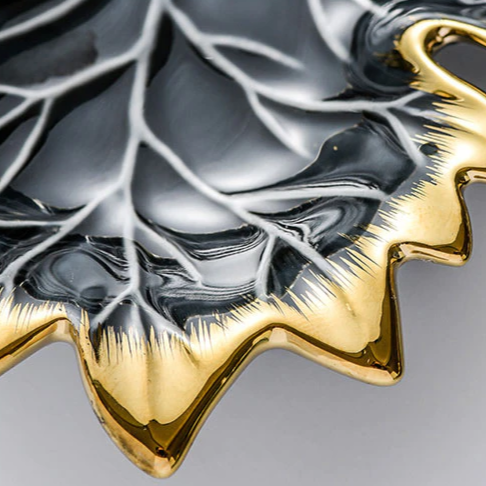 Petisqueira em cerâmica Flower- 02 Tamanhos