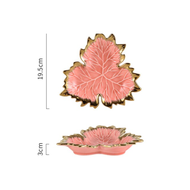 Petisqueira em cerâmica Flower- 02 Tamanhos