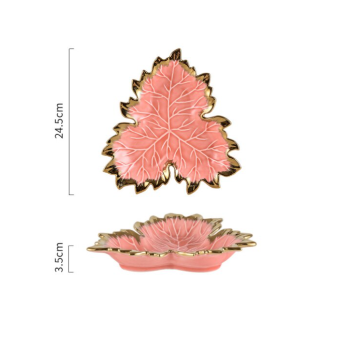 Petisqueira em cerâmica Flower- 02 Tamanhos