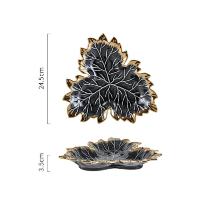 Petisqueira em cerâmica Flower- 02 Tamanhos