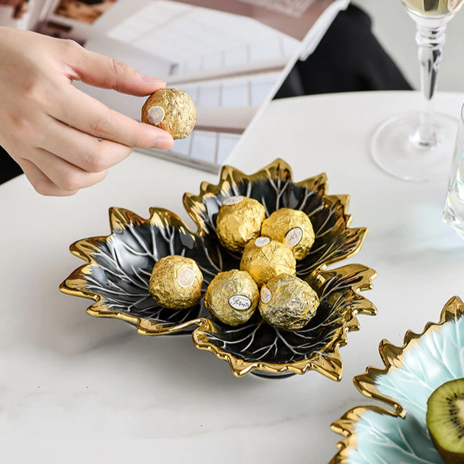 Petisqueira em cerâmica Flower- 02 Tamanhos