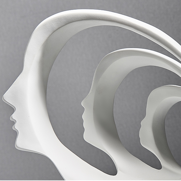 Escultura em resina People - 03 Cores