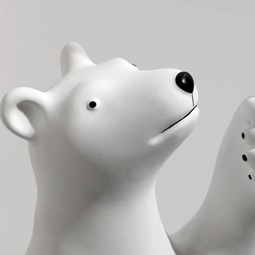 Esculturas Polar Love Balloon - 02 Cores