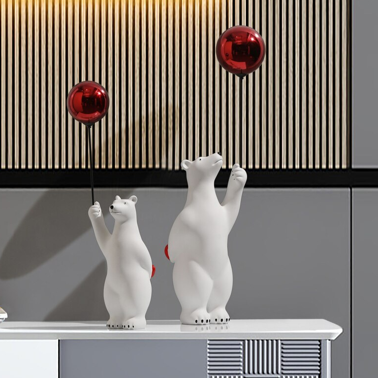 Esculturas Polar Love Balloon - 02 Cores