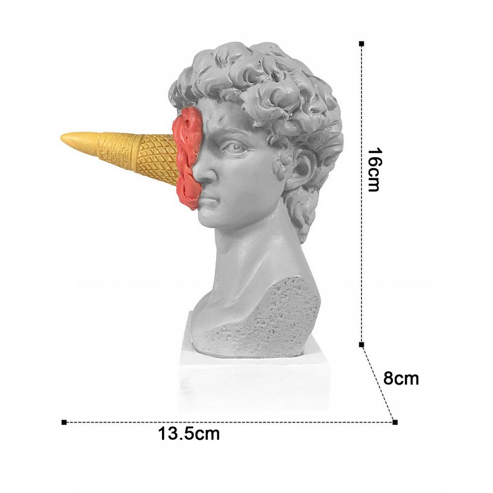 Escultura David Ice Cream - Pop design