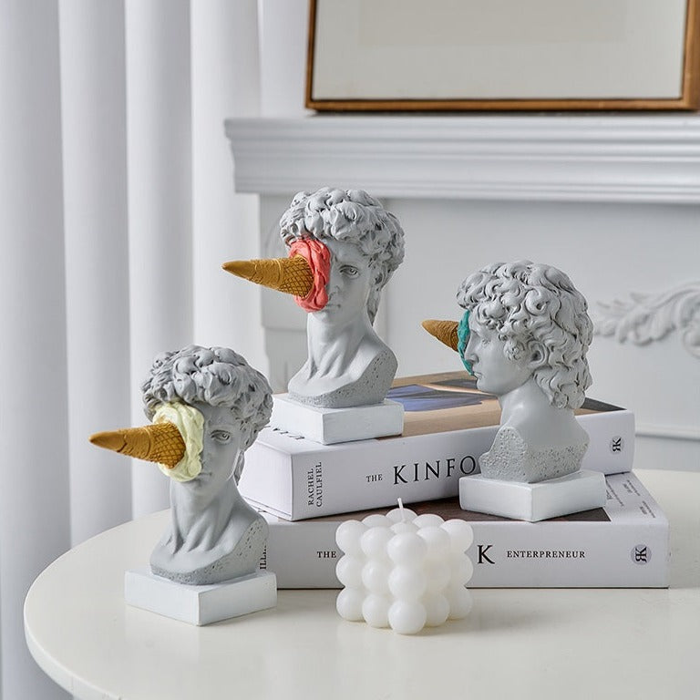 Escultura David Ice Cream - Pop design