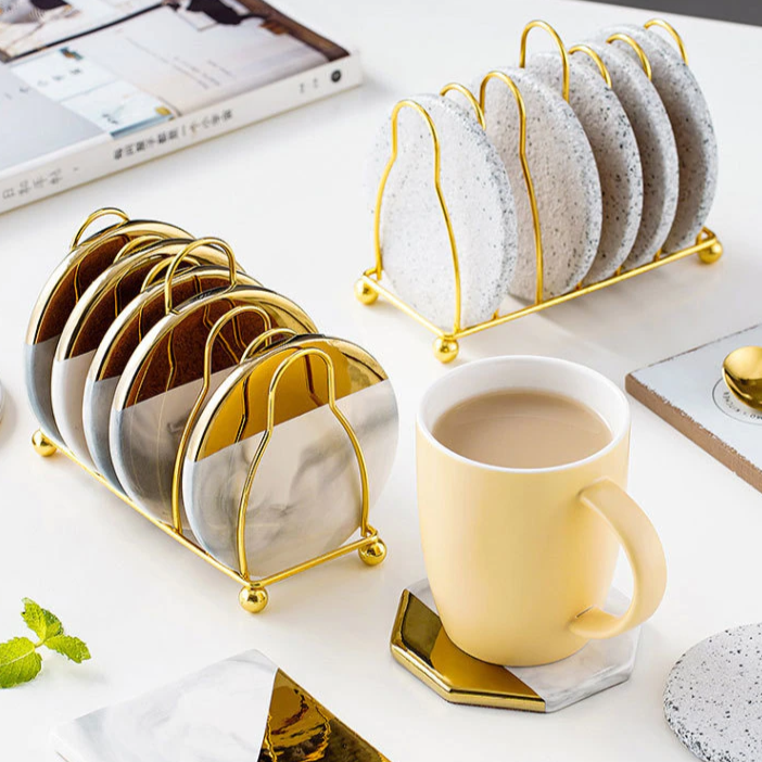 Coasters Mármore - Jogo 6pcs