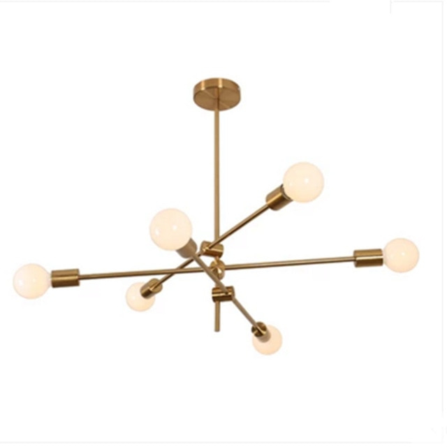 Lustre Pendente BALANCE - Dourado ou Preto em Aço