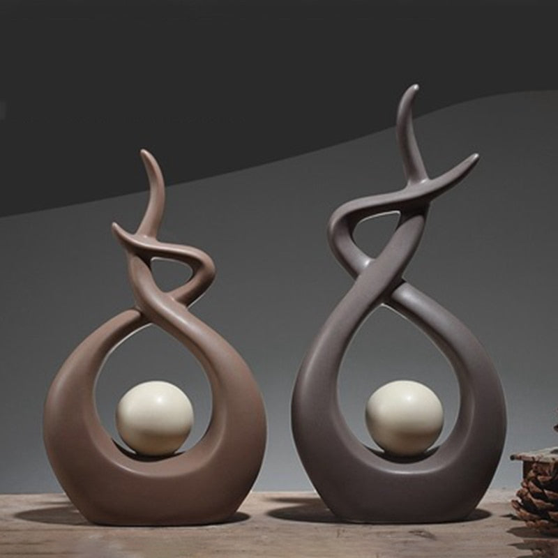 Esculturas Flames Modern - 04 Cores