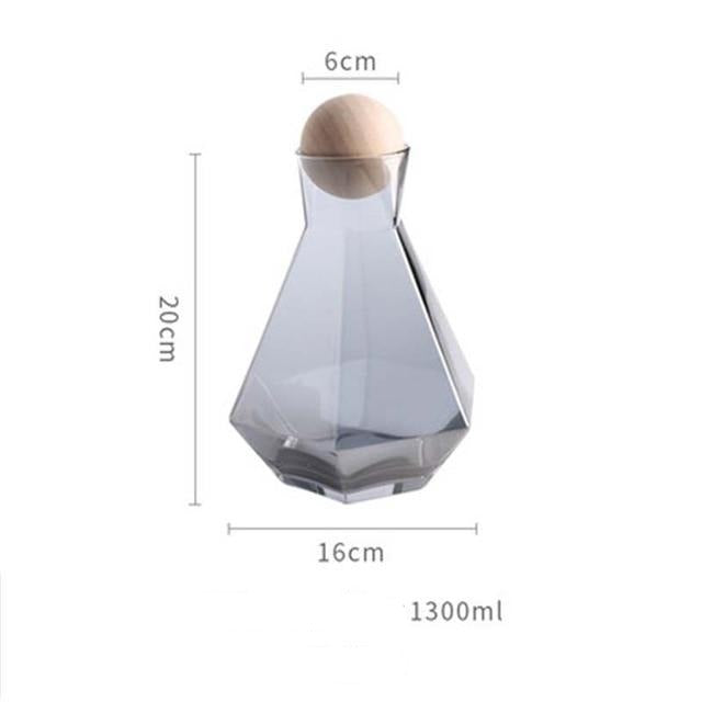 Jarra & Copos Geometry - Individual ou Jogo 3/5pcs