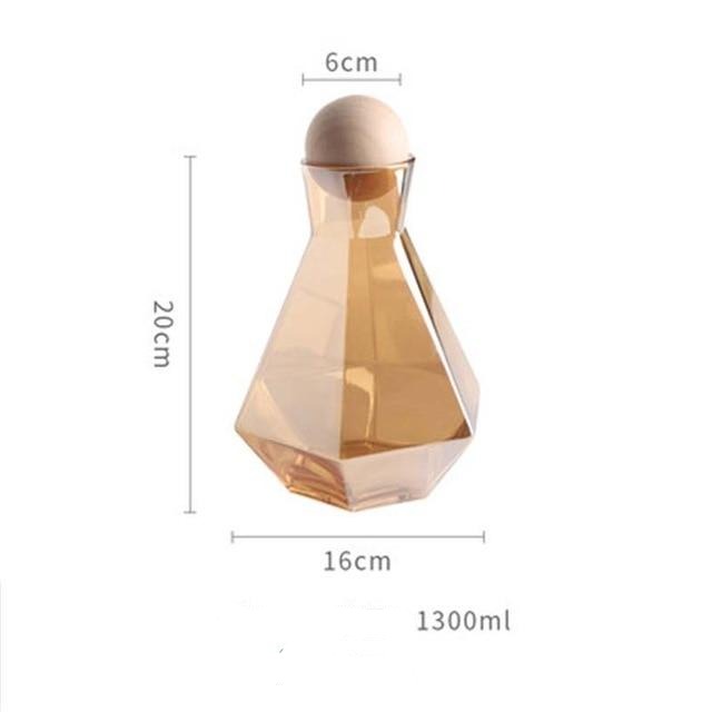 Jarra & Copos Geometry - Individual ou Jogo 3/5pcs