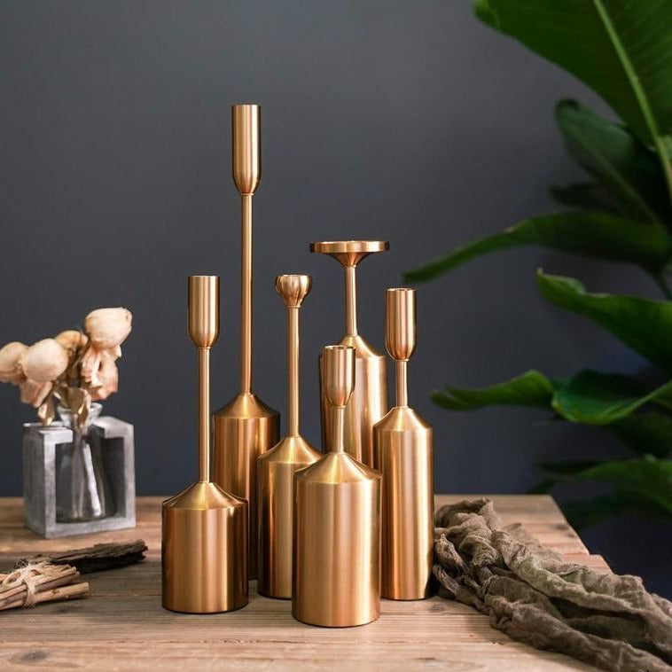 Castiçais Italy - Jogo 03pcs