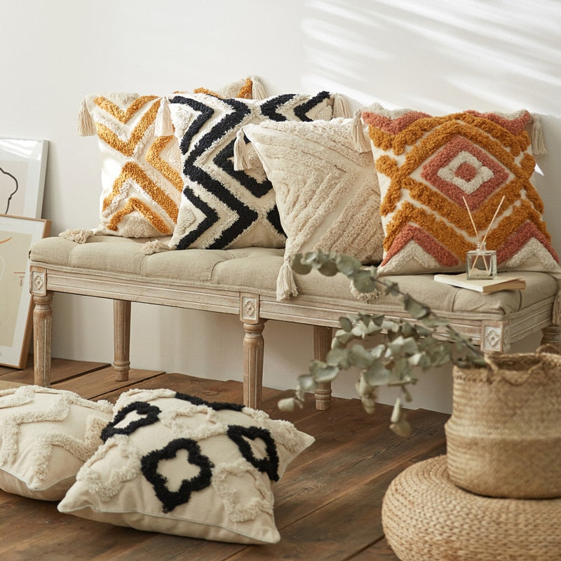 Capas para Almofada Boho Comfy - 07 Modelos