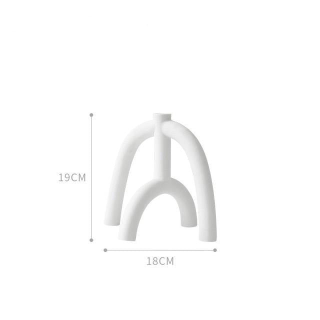 Castiçais em cerâmica Shape - 04 Modelos