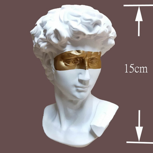 Busto David Gold - 02 Tamanhos