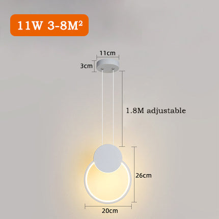 Pendentes em led linha Malibu