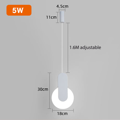 Pendentes em led linha Malibu