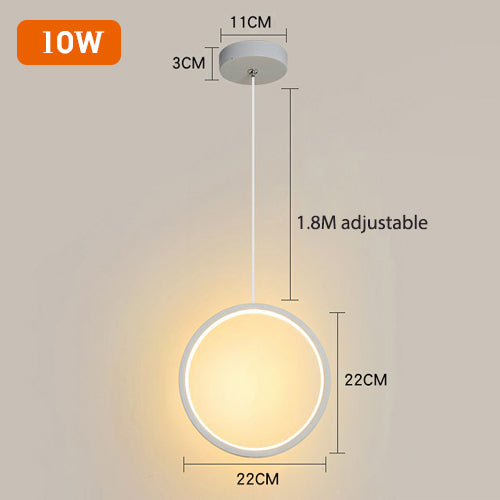 Pendentes em led linha Malibu