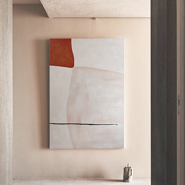 Tela pintada a mão Casa Hauss - Pintada a mão