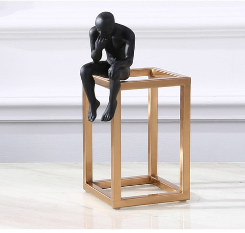 Ornamentos decorativos O Pensandor - 04 Tamanhos