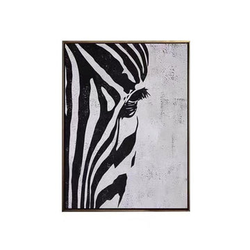 Tela Zebra - Pintada a mão 70x100cm