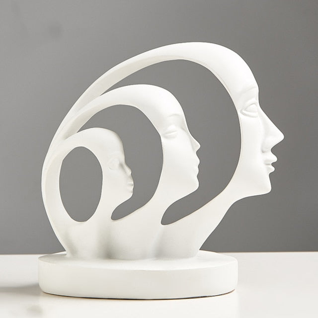 Escultura em resina People - 03 Cores