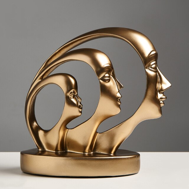 Escultura em resina People - 03 Cores