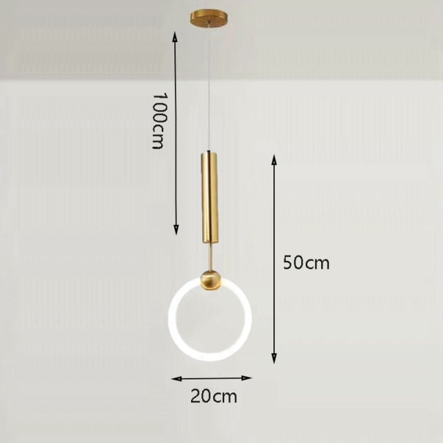 Linha de Pendentes Neon - 05 Modelos