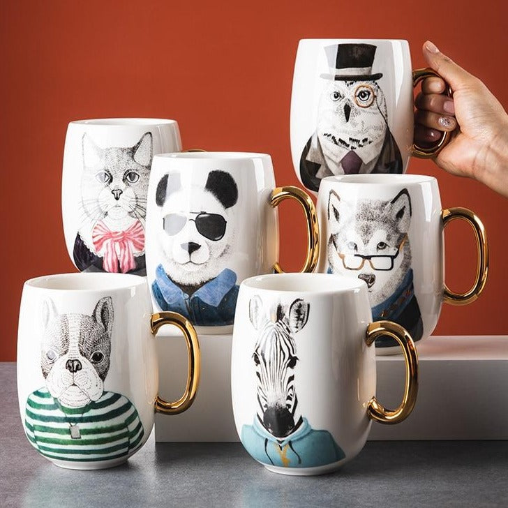 Canecas em cerâmica Forest - 06 Modelos