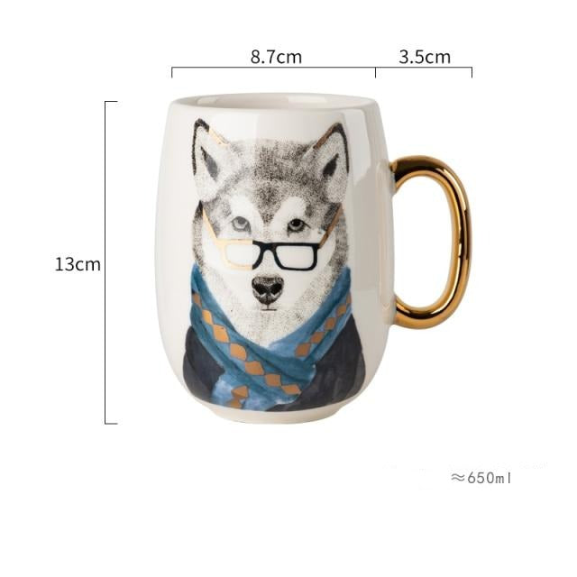 Canecas em cerâmica Forest - 06 Modelos