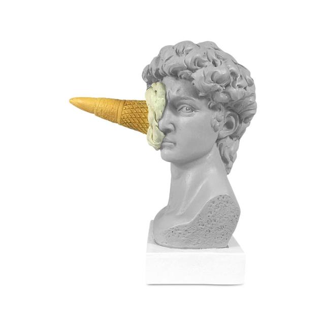 Escultura David Ice Cream - Pop design