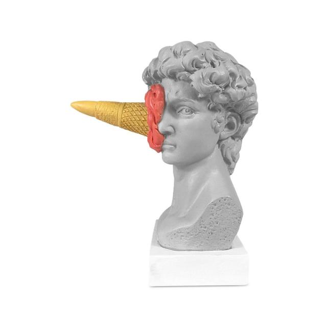 Escultura David Ice Cream - Pop design