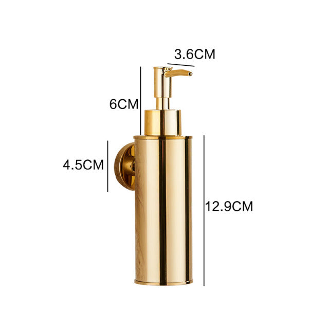 Dispenser de parede em metal - 03 Cores & 02 Modelos