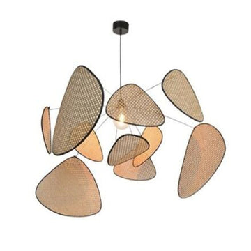 Lustre Bohemian Soho - Em Metal & Rattan