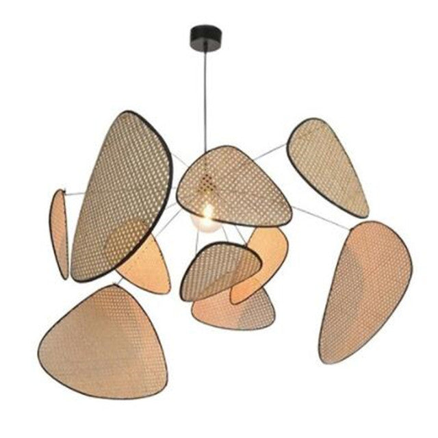 Lustre Bohemian Soho - Em Metal & Rattan