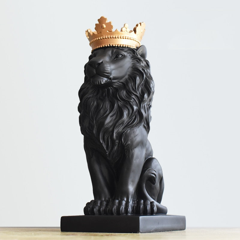 Escultura Decorativa KING - Em Resina