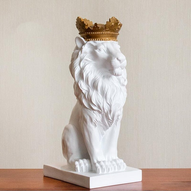 Escultura Decorativa KING - Em Resina