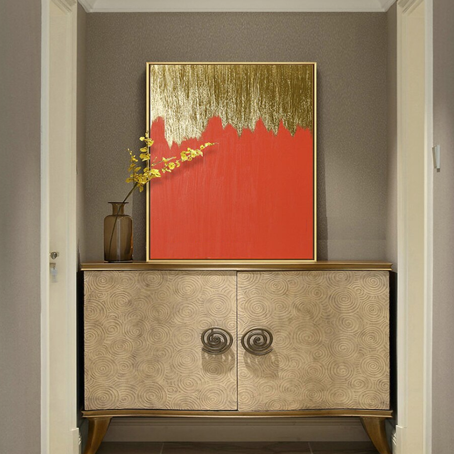 Tela folheada Jaiden - Pintada a mão