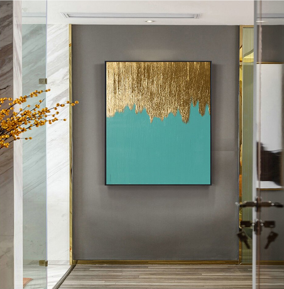 Tela folheada Jaiden - Pintada a mão