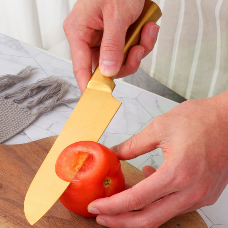 Faca super afiada de cozinha Chef - Em aço inoxidável