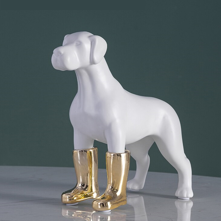 Esculturas decorativas Mascotes de Ouro - 03 Modelos
