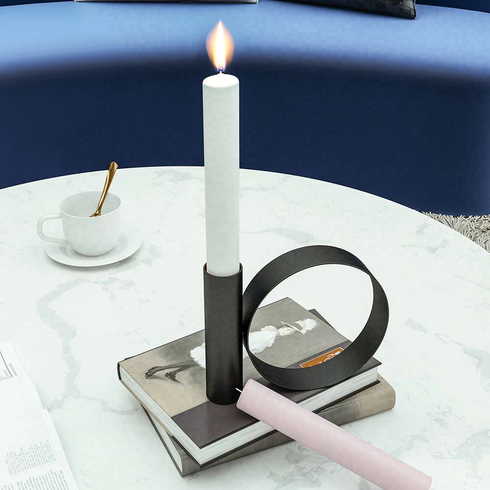 Castiçal Round - *estilo minimalista