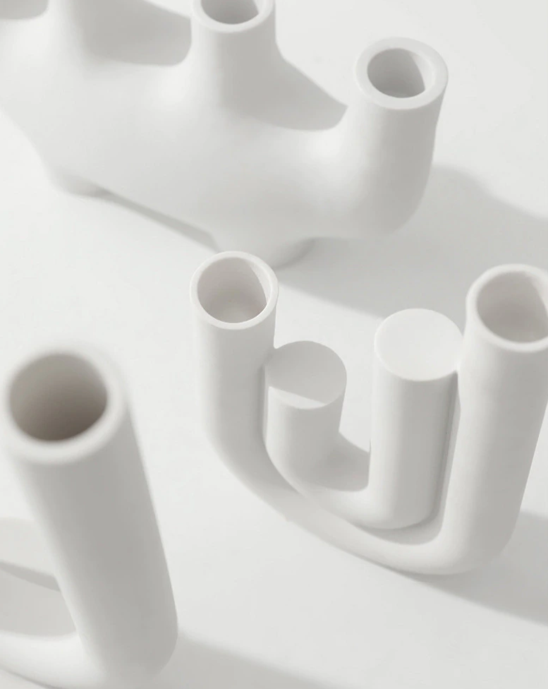 Castiçais em cerâmica Shape - 04 Modelos