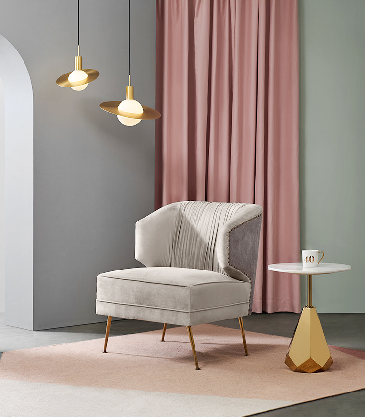 Pendente Space Gold - 02 Tamanhos