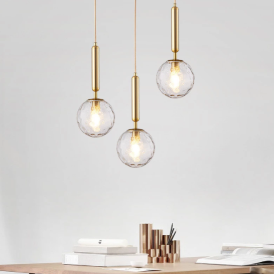 Pendentes Sparta  - Metal & Vidro