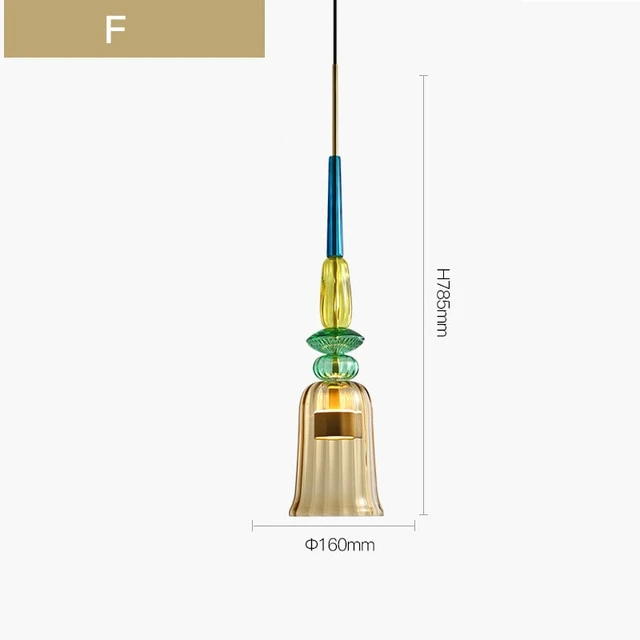 Pendentes em vidro Florença- design italiano