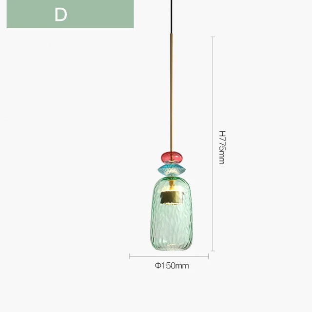 Pendentes em vidro Florença- design italiano