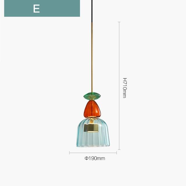 Pendentes em vidro Florença- design italiano