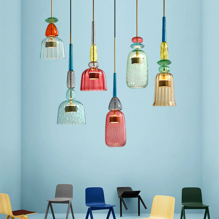 Pendentes em vidro Florença- design italiano