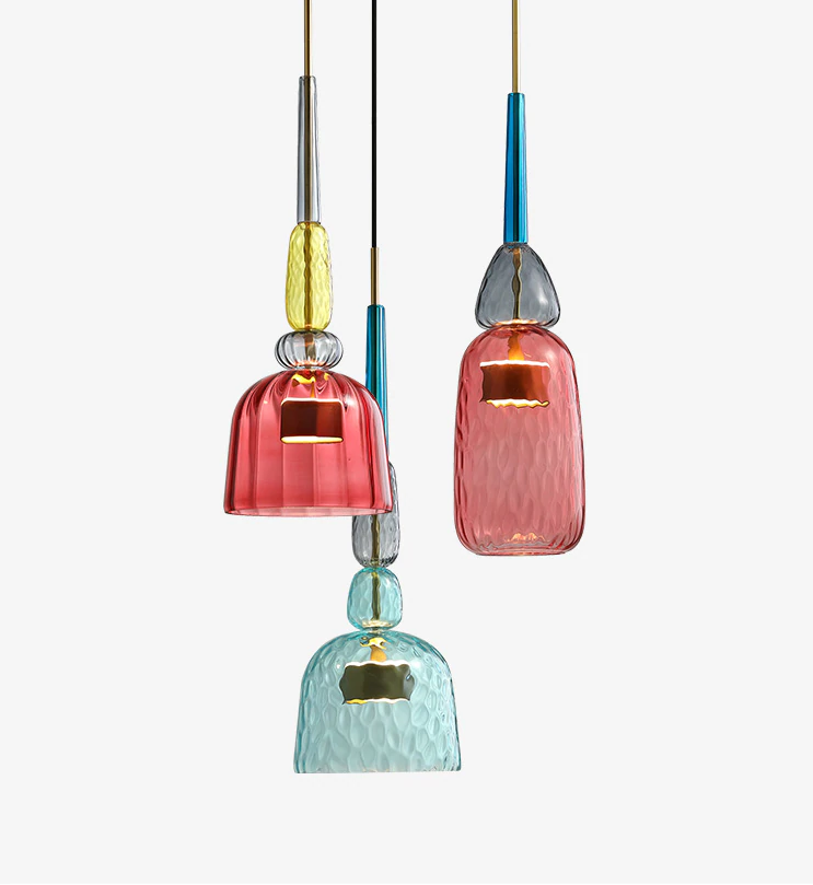 Pendentes em vidro Florença- design italiano